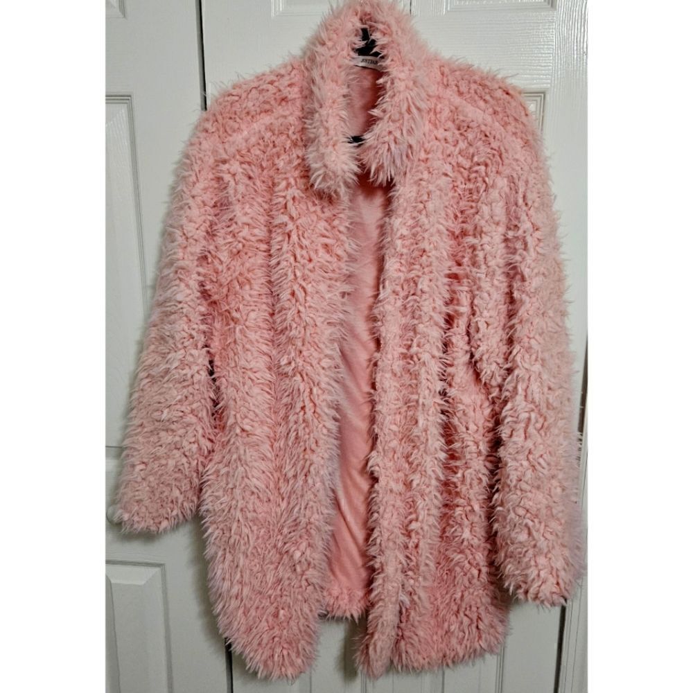 Women's Winter Coat in Pink/Soft and Warm/EUC/Size 2X